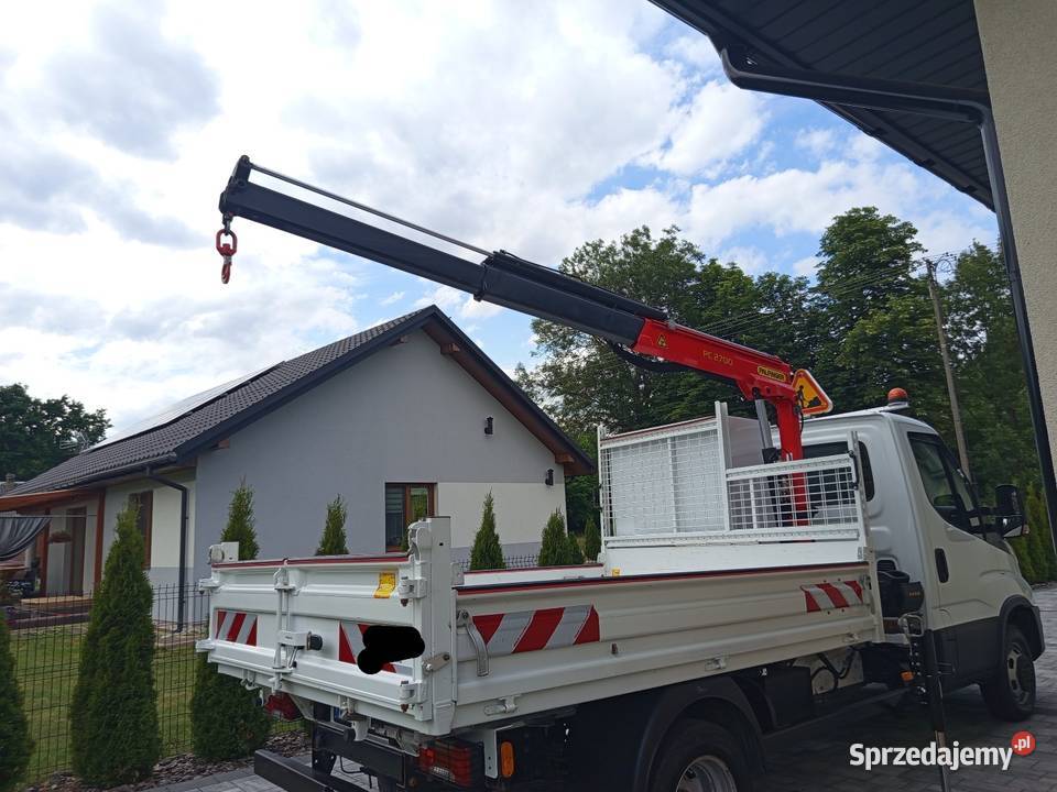 Iveco daily HDS Wywrotka asystent pasa ruchu mazowieckie Wielgie