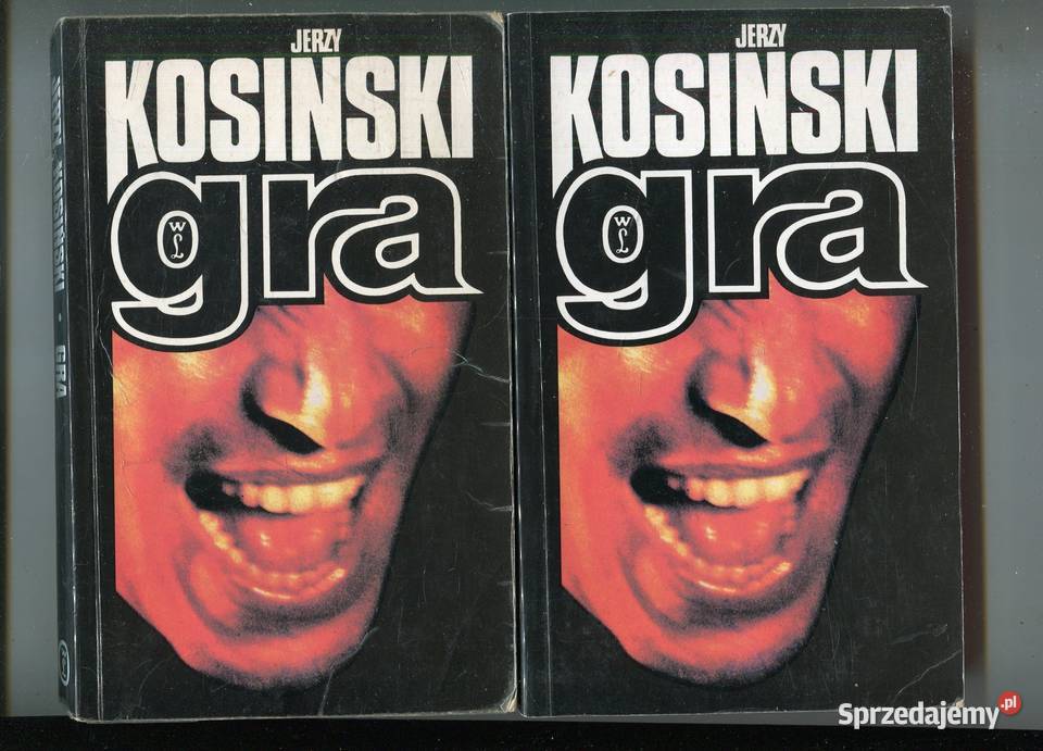 Gra Jerzy Kosiński 2 egzemplarze miękka Szczecin
