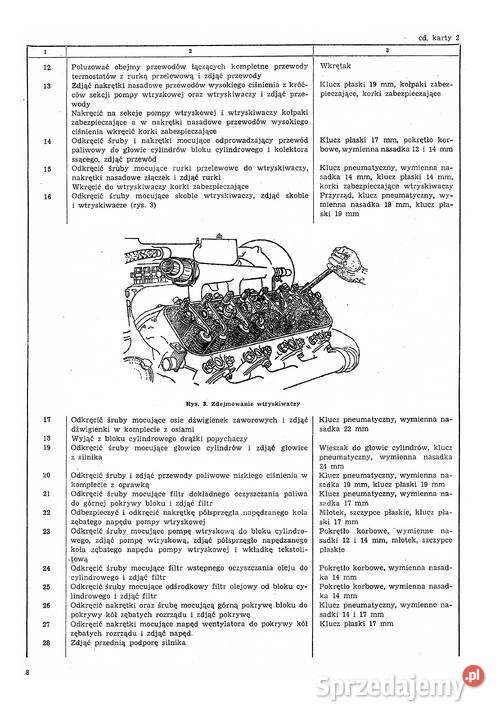 Jamz 238 ND instrukcja demontaż i montaż K 700 Pozostałe Stalowa Wola sprzedam