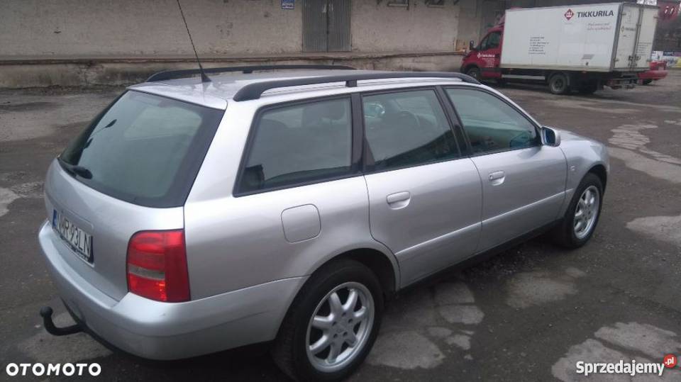 Audi A4 B5 19 TDI Avant srebrny A4 Mrągowo