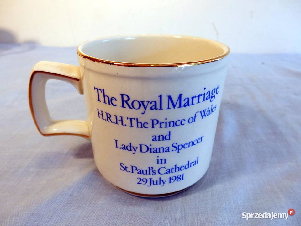 Małżeństwo Księcia Walii i Lady Spenser PREZENT wielkopolskie Piła