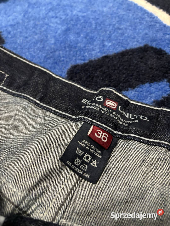 NOWE Spodnie Ecko Baggy Y2K Vintage Streetwear Olsztyn