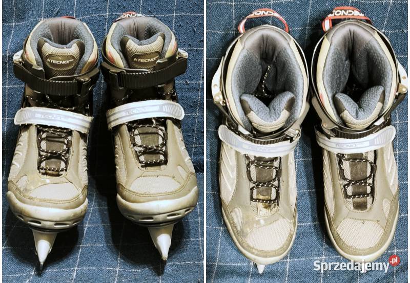 Łyżwy hokejowe TecnoPro rozmiar 440 wkładki 280 Łyżwiarstwo i hokej Piotrków Trybunalski