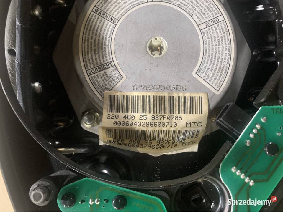 Airbag poduszka kierownicy 22046025 mercedes s Wyposażenie wnętrza Szczecin sprzedam