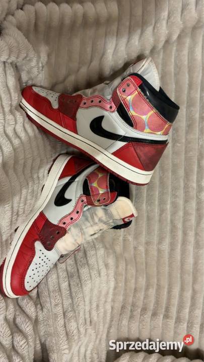 Nike Air Jordan 1 High SpiderMan oryginalne stan biały Chełmno