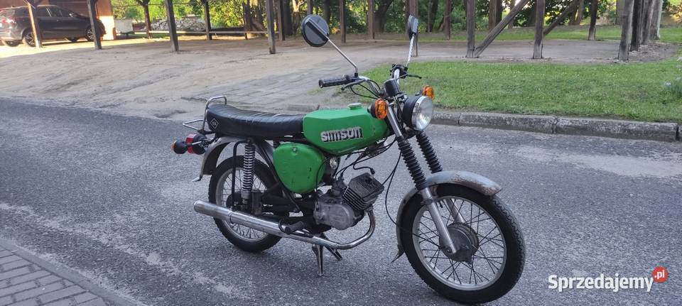 Simson S51 oryginał Niemcy 666km opolskie Brzeg