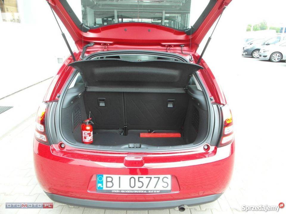 Citroen C3 czerwony elektryczne lusterka podlaskie Białystok sprzedam