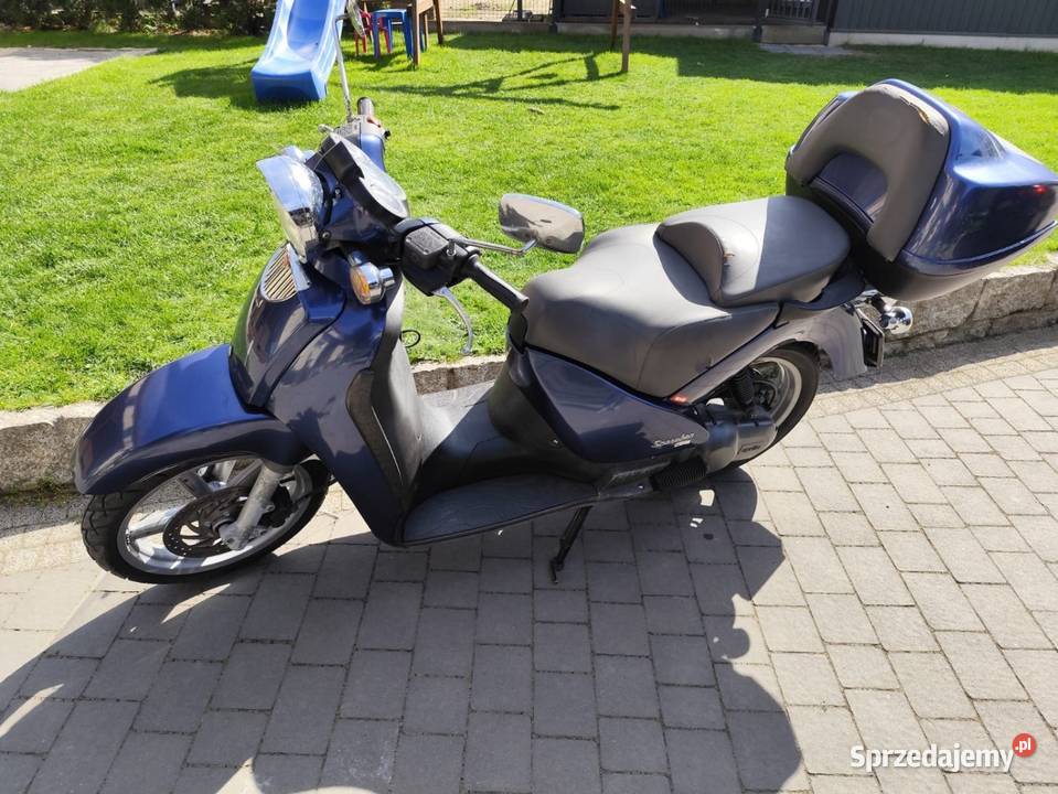 Aprilia Scarabeo Rotax 125 Maxi Skuter z kufrem benzyna dolnośląskie Legnica