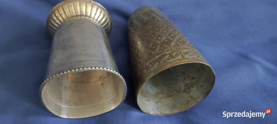 Stare kubki myśliwskie i karczmiane XIXw dolnośląskie Wrocław