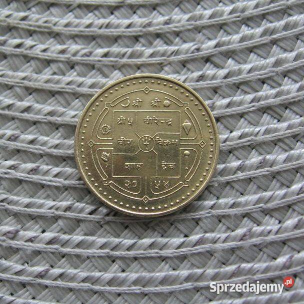 Nepal 1 Rupia 1997r Odwiedż Nepal Kalisz