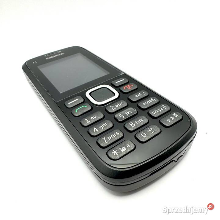 Telefon Nokia C102 czarny odnowiony Warszawa