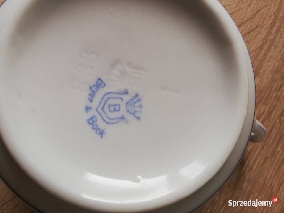 Filiżanki porcelana bayer bock