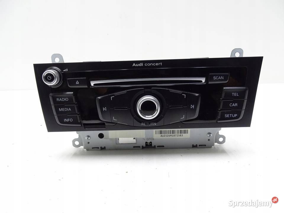 RADIO CD ZMIENIARKA 8R2035186N AUDI A4 B8 A5 8T osobowe małopolskie