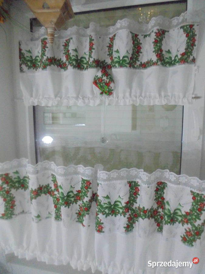 firanki świateczne na okno góra 16047 dół 11838 Włocławek