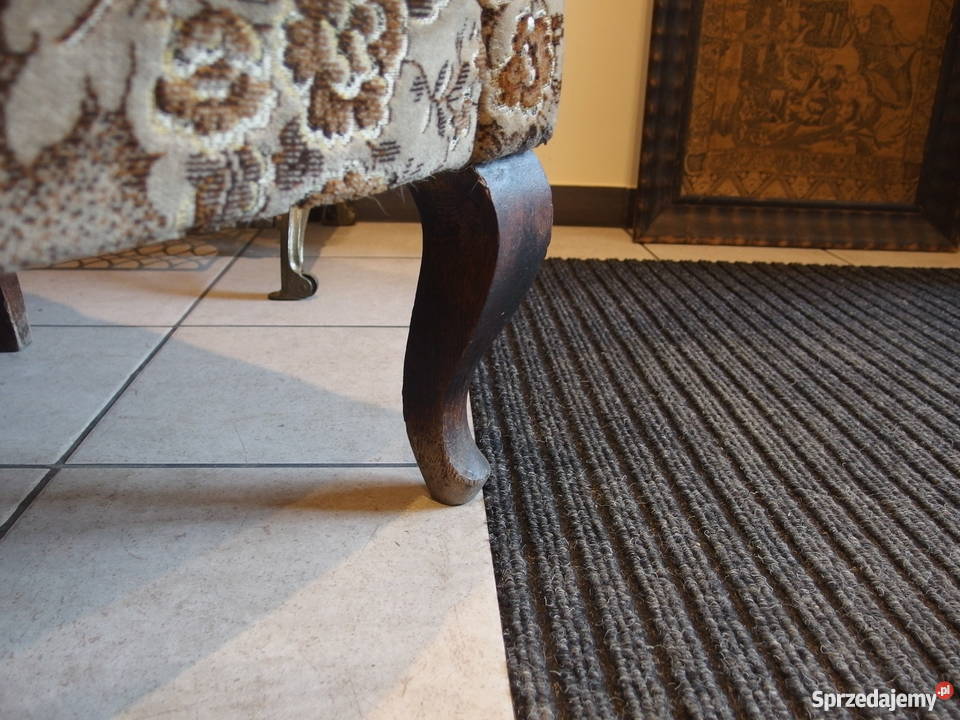 Antyki Przedwojenny fotel klubowy Wągrowiec