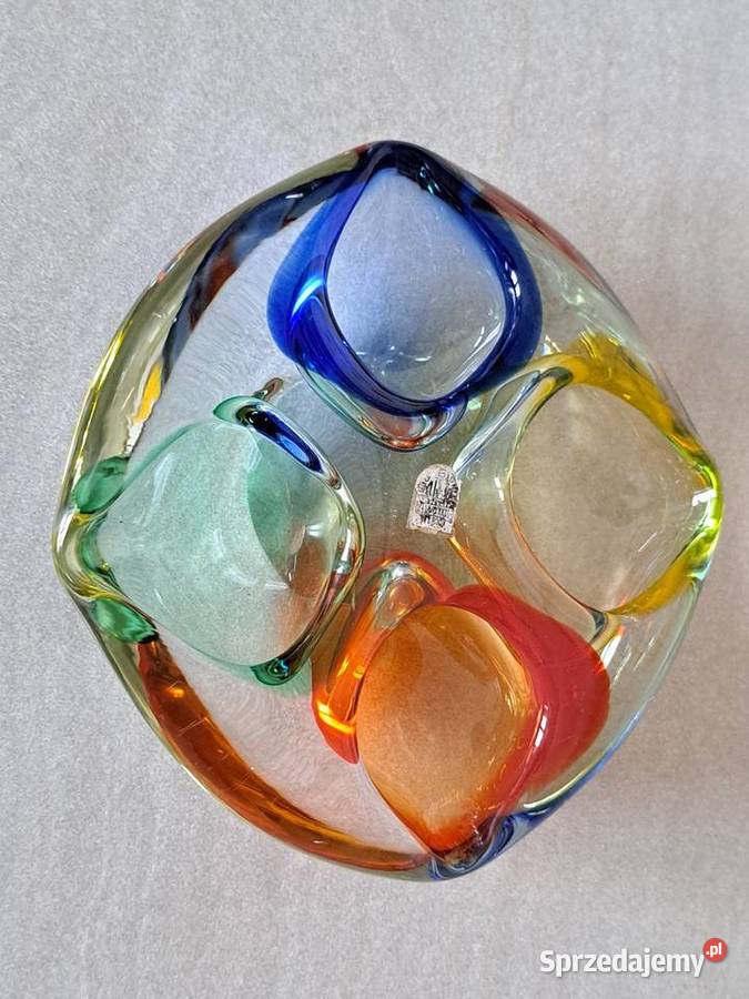 Popielniczka Huta Szkła Chribska lata 60te proj mazowieckie Radom sprzedam