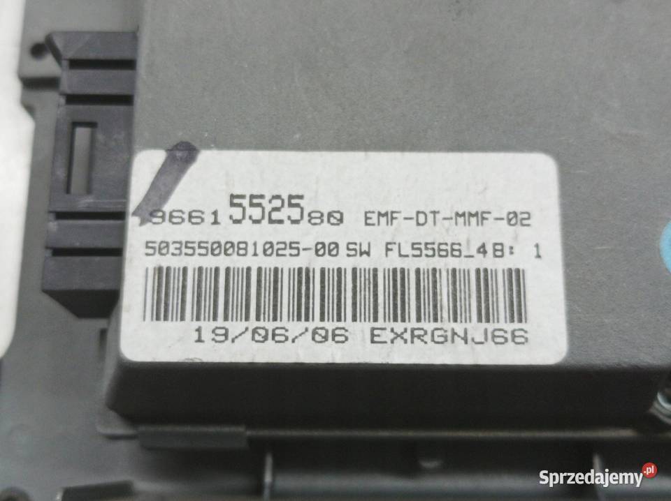 WYŚWIETLACZ 9661552580 Citroen C5 I 20012007