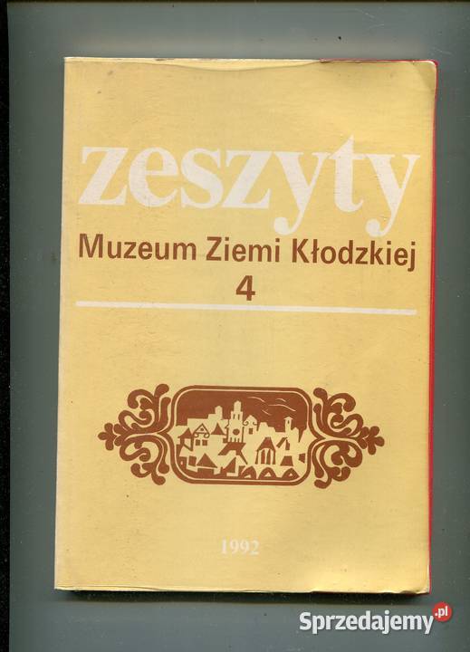 Zeszyty Muzeum Ziemi Kłodzkiej 4 Rok wydania 1992 Szczecin