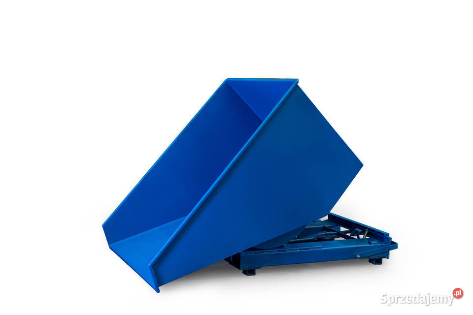 Kontener metalowy do wózka widłowego 1500l Góra