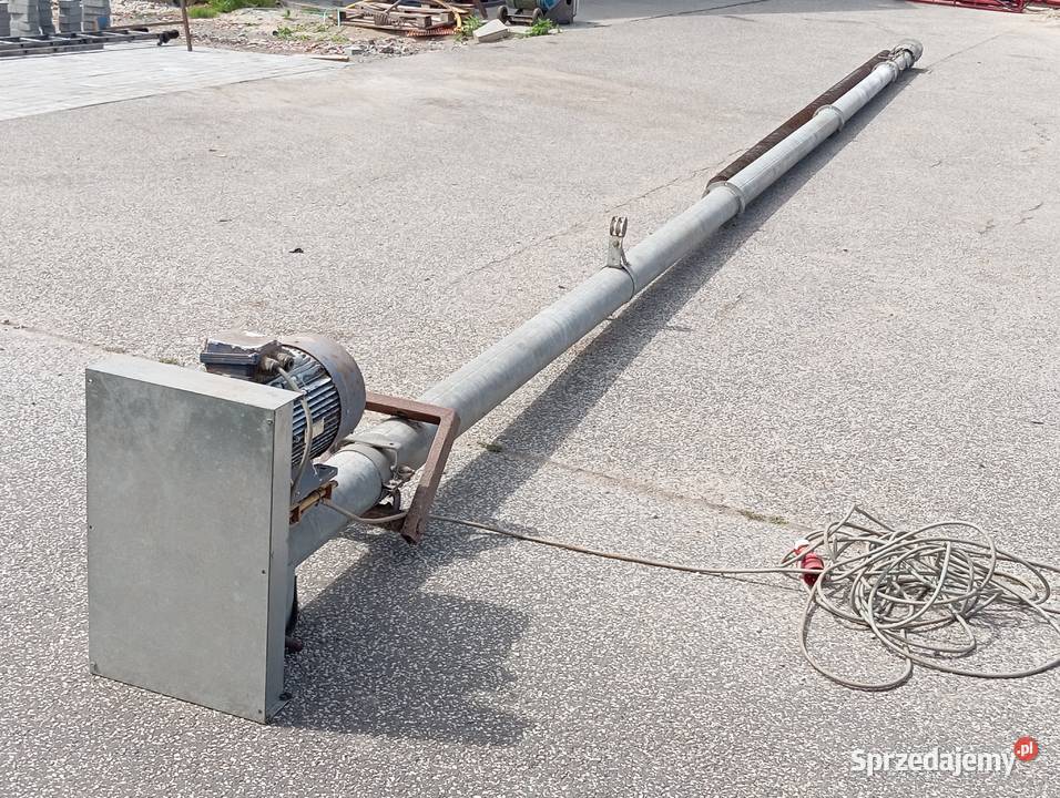 Żmijka podajnik ślimakowy do zboża 12m 5566 kW Lubień Kujawski