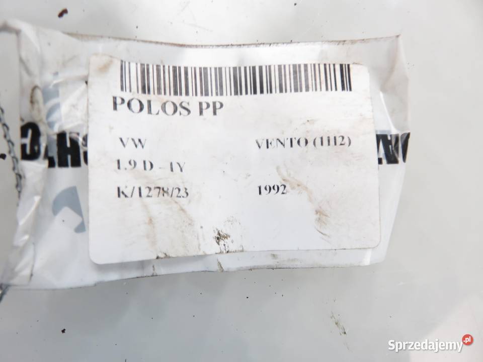 PÓŁOŚ PRAWA PRZEDNIA VW VENTO 19 D