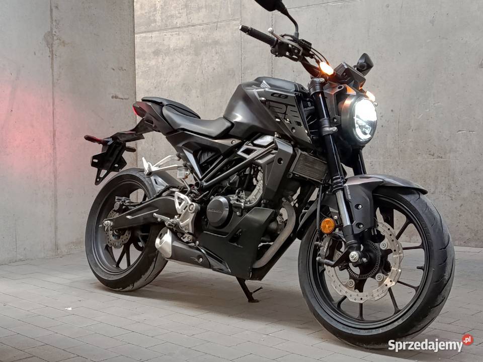 Honda CB125R 2019r Black Edition TRANSPORT cb125 Łódź