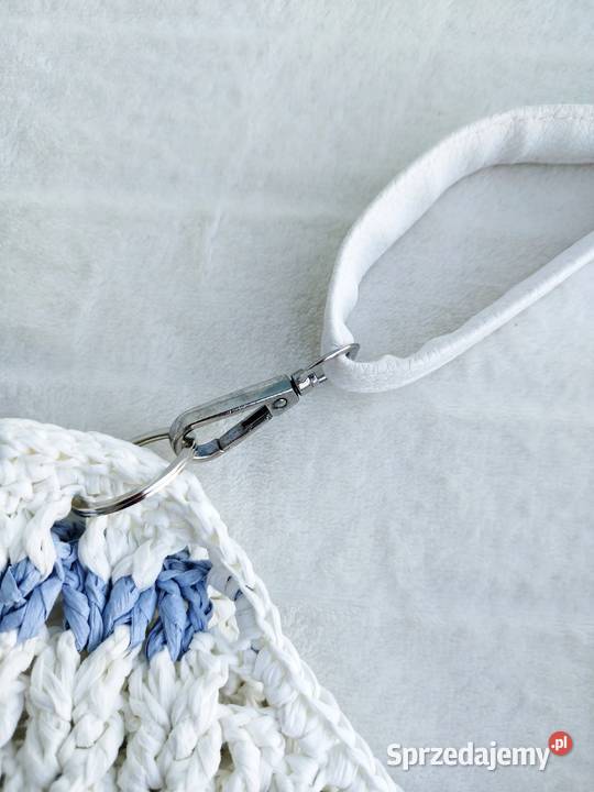 Torebka letnia crochet ręcznie robiona z Na ramię  Piotrków Trybunalski