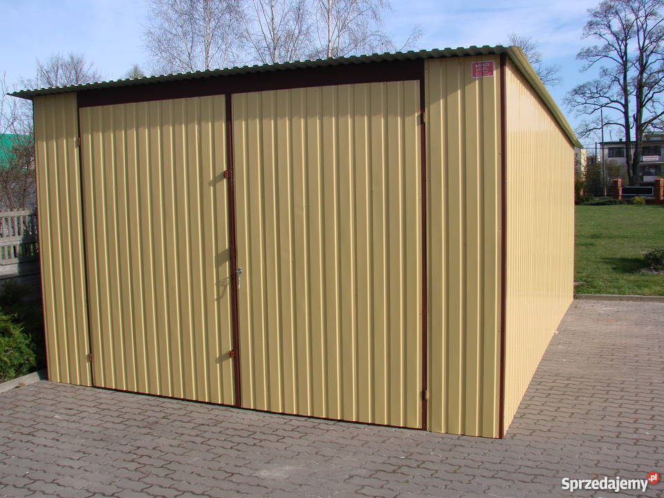 Garaz blaszak 3x5 1280zltransport montaz raty Piotrków Trybunalski