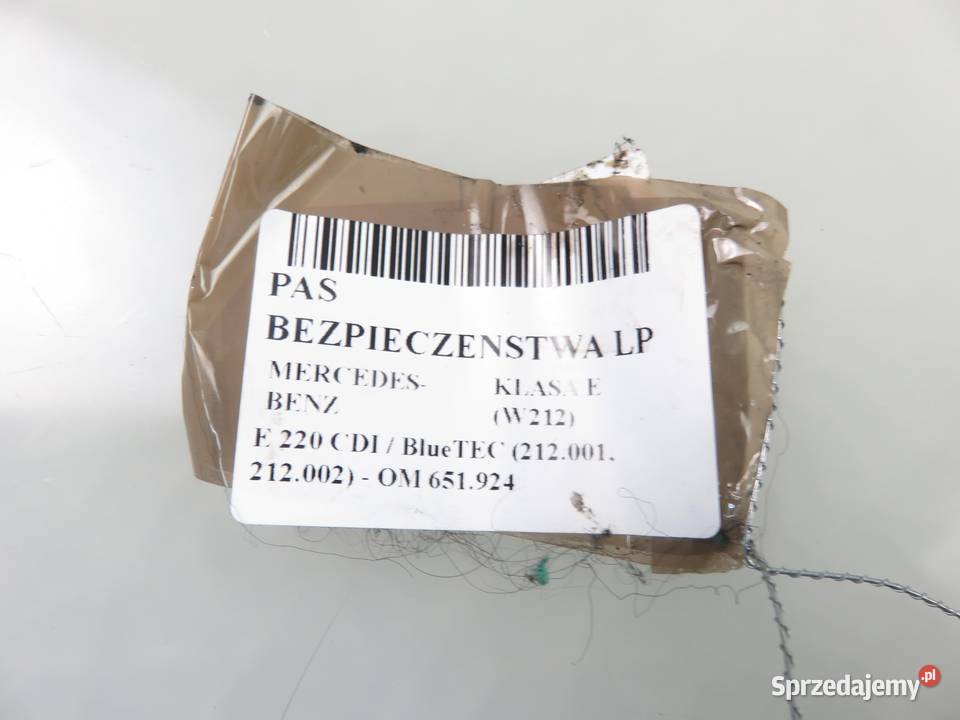 PAS LEWY PRZEDNI MERCEDES W212 610035800C