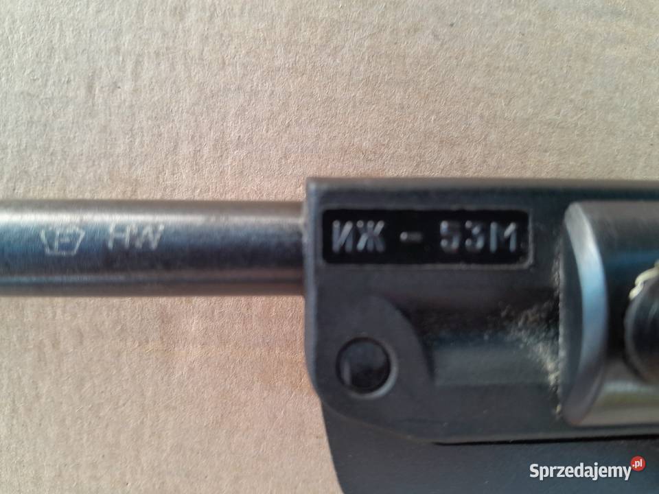 Pistolet wiatrówka rosyjska Bajkał Mp 53M wersja Siedlce