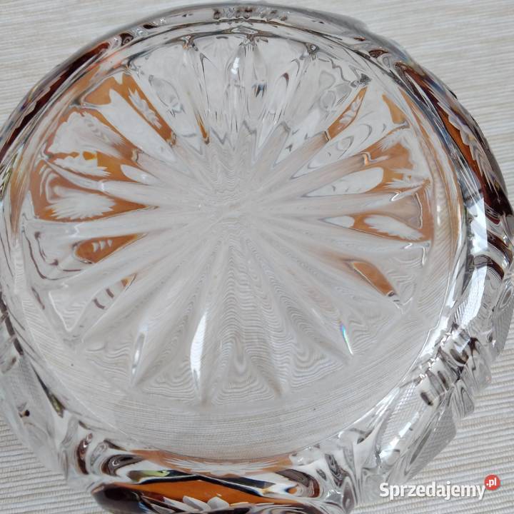 kryształowa bombonierka Antyki, Sztuka, Kolekcje Bukowno