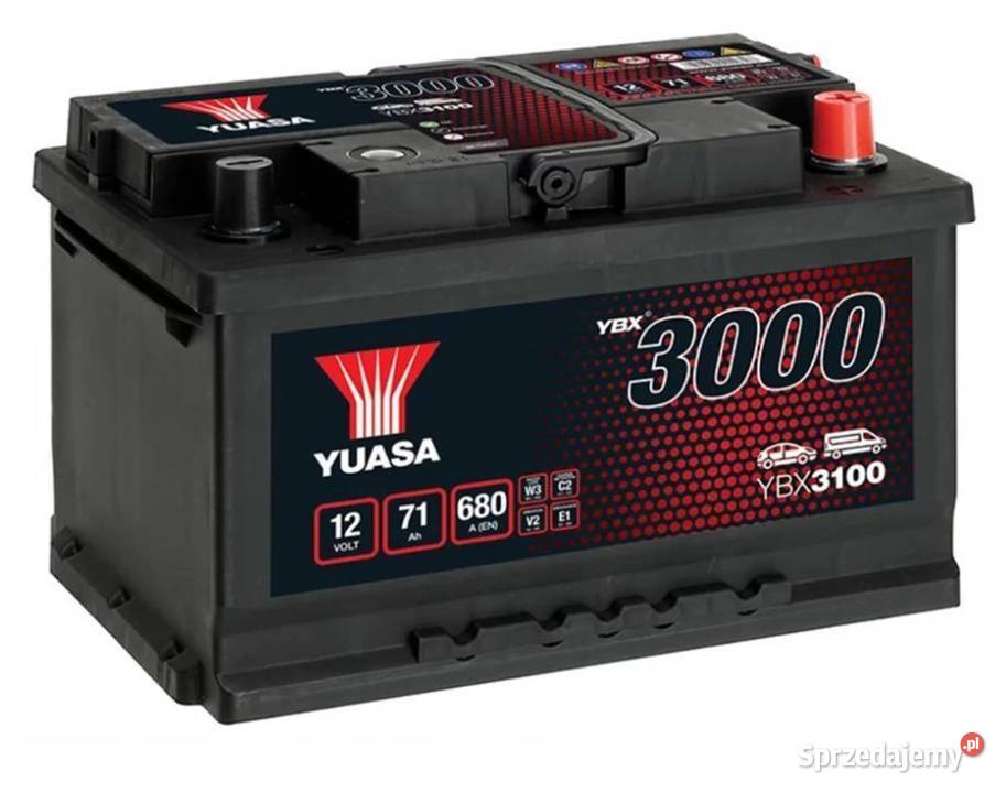 Akumulator Yuasa Standard 12V 71Ah 680A Prawy Rzeszów