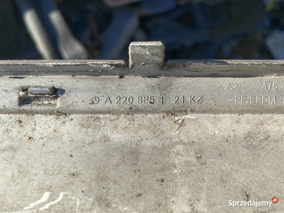 MERCEDES SKLASA W220 SEDAN 9802 LISTWA ZDERZAKA Choszczno sprzedam