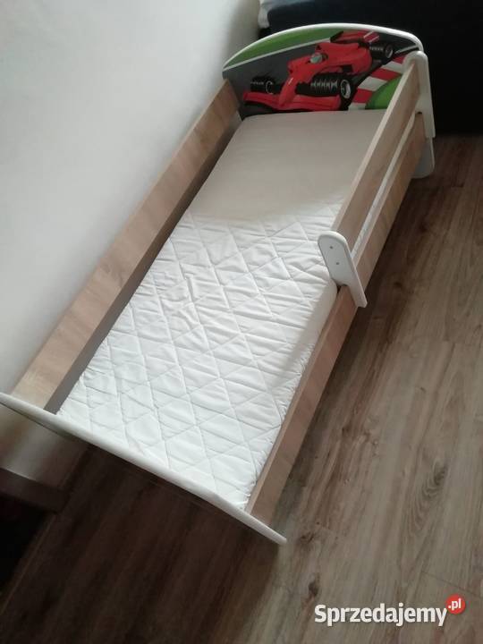 Łóżko dziecięce 140x70 materac dwustronny sprzedam