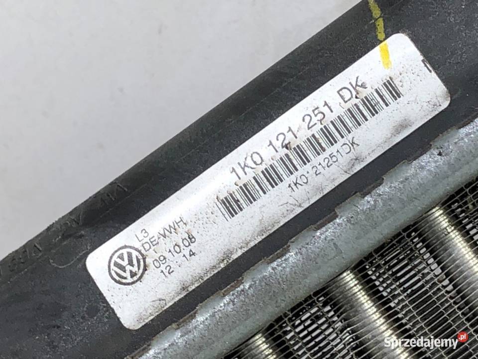 CHŁODNICA WODY SEAT LEON II 16 102 1K0121251DK