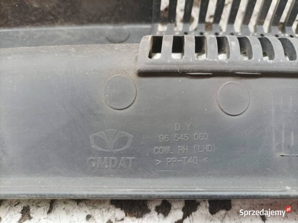 PODSZYBIE PLASTIKOWE T200 Chevrolet Aveo I osobowe Podszybia świętokrzyskie