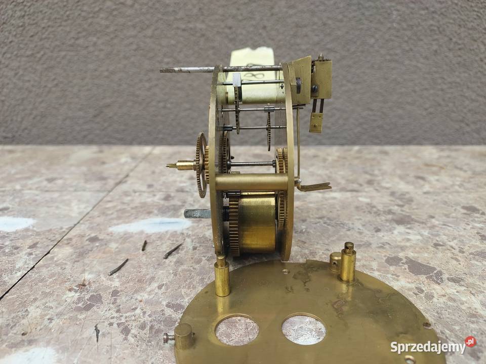 789 Mechanizm starego francuskiego zegara Japy Tczew