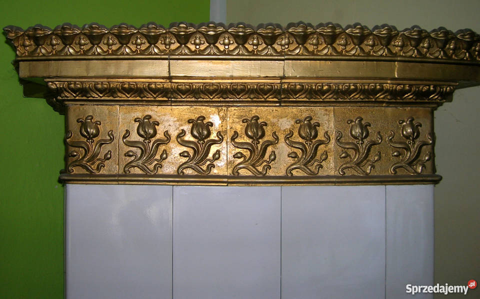 Poniemiecki piec kaflowy Piotrowice