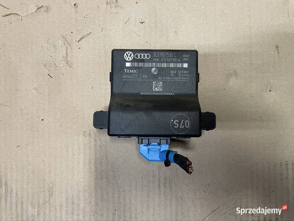 3C0907530 Moduł sterownik gateway vw passat b6 Szczecin sprzedam