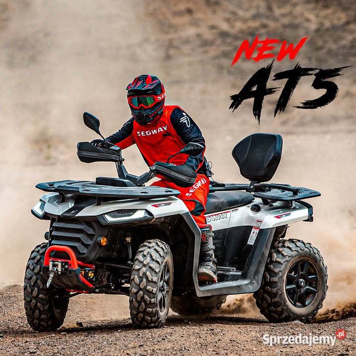 NOWOŚĆ QUAD ATV Segway AT5L EPS 4X4 Biały fv23 Nowy Sącz