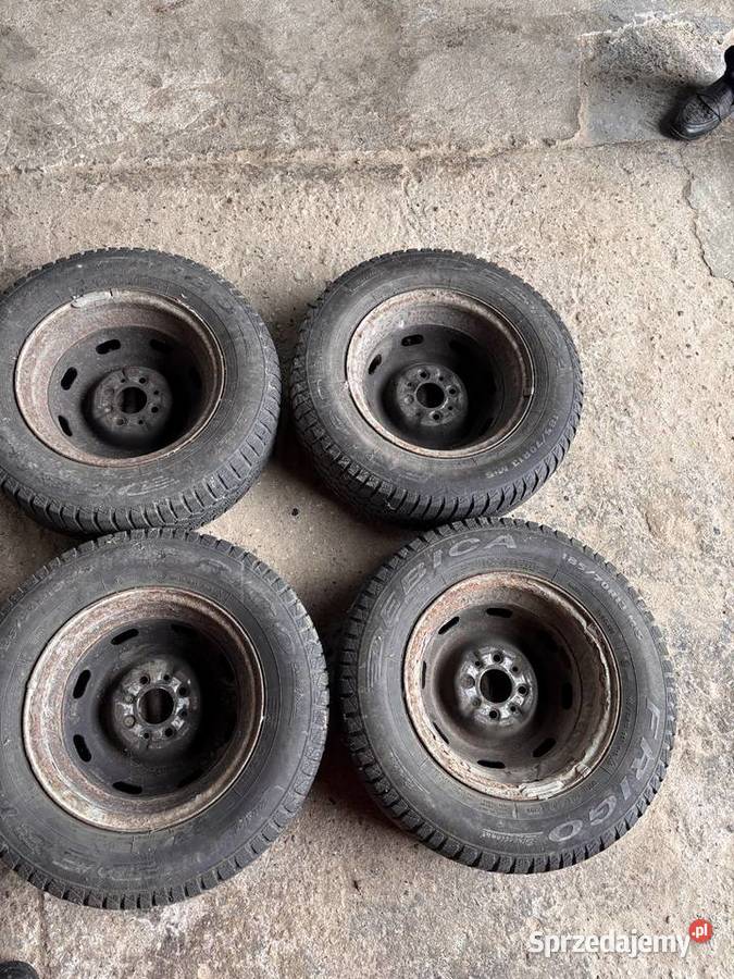 felga koło opona Polonez Fiat 125p oryginał PRL Kosianka-Boruty sprzedam