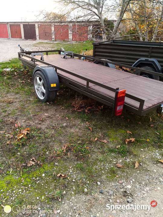 Przyczepka oś skrętna KNOTT 1050 bez homologacji Lawety