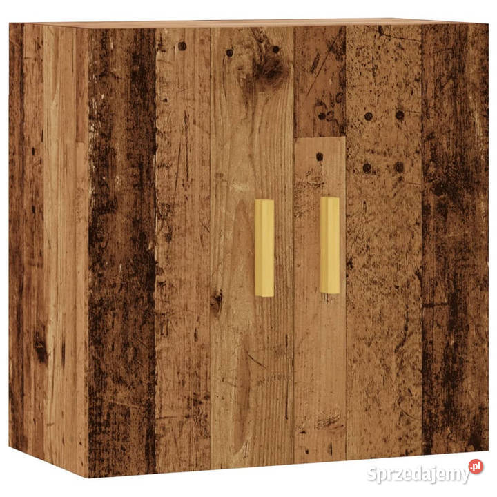 Szafka wisząca stare drewno 60x31x60 WM857069 mazowieckie Warszawa