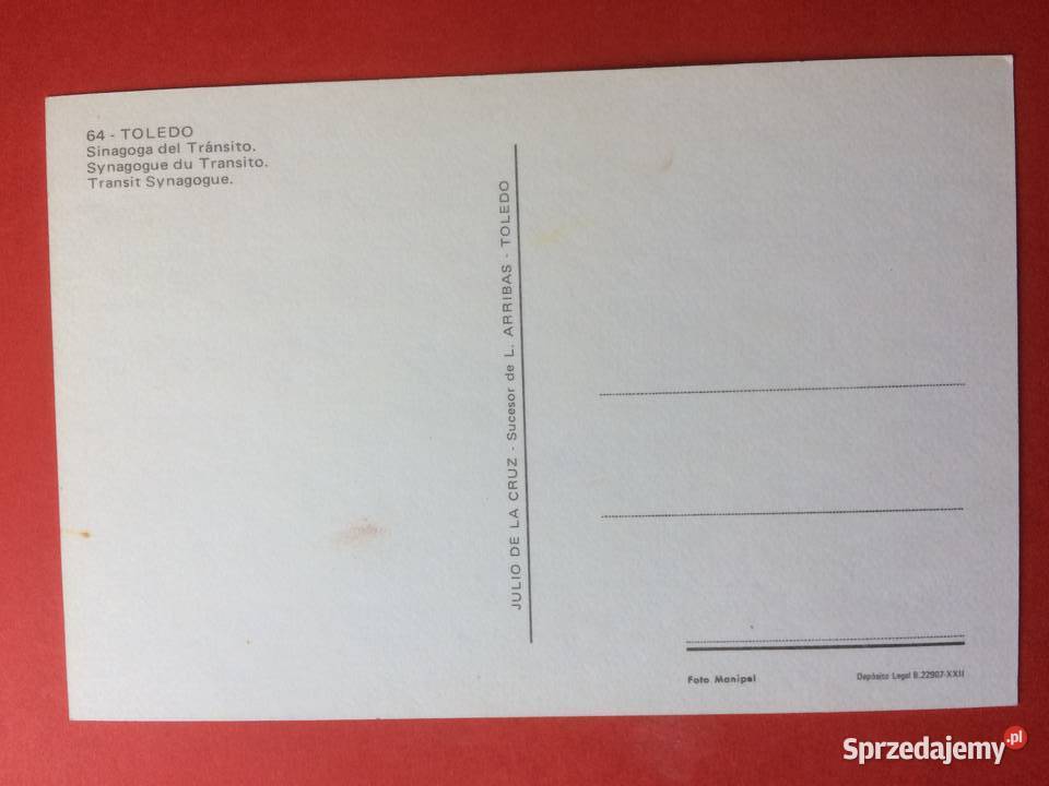 510 Widokówka Toledo zachodniopomorskie Szczecin