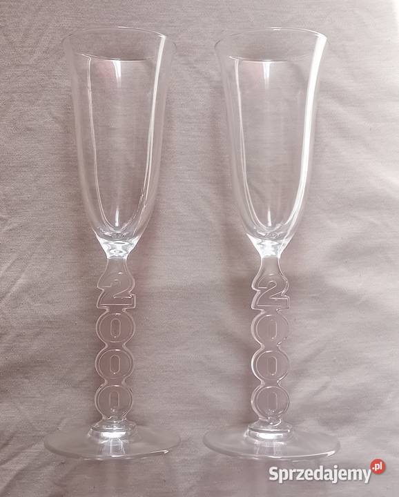 Kieliszki do szampana seria Millenium wielkopolskie Koźminek sprzedam
