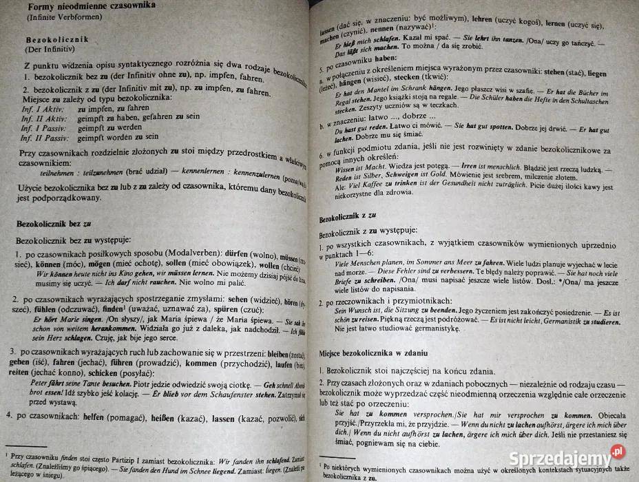 Gramatyka jezyka niemieckiego S Łuszczyk A Szulc Pozostałe Chełm