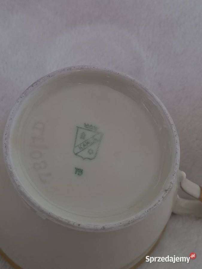 Cukiernica porcelanowa Kahla Art deco Niemcy Toruń