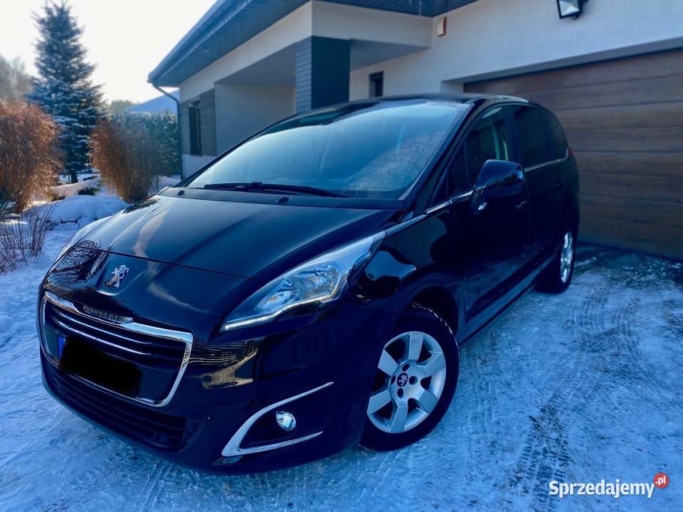 Peugeot 5008 20 Hdi 2016r 7os Czarny 137