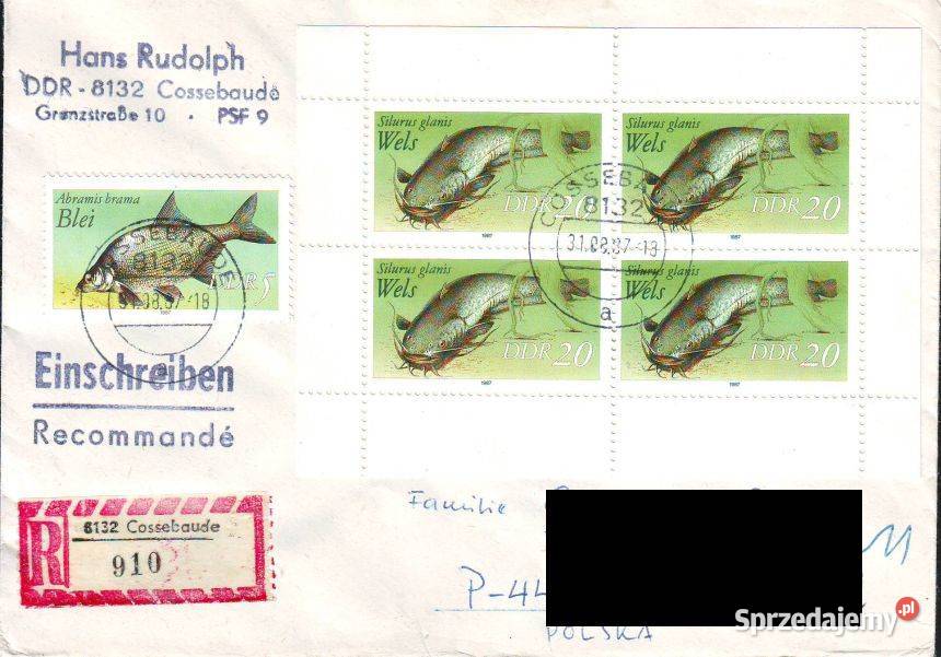 Kop z koresp Filat NRD Polska 1978