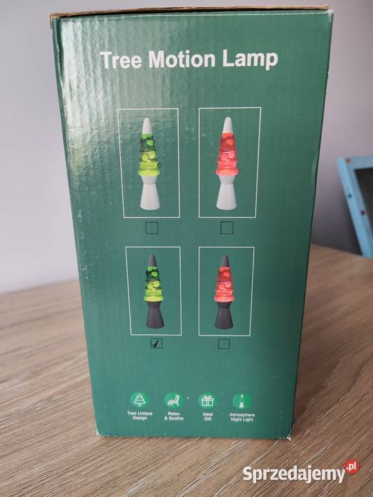 Lampa lawa w kształcie choinki efektowna Człuchów